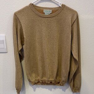 Gold Shimmer Sweatshirt